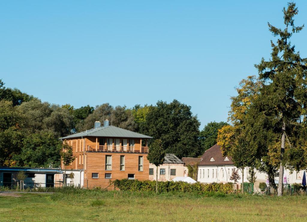 Gaestehaus Am Landgut Schonwalde-Glien Extérieur photo