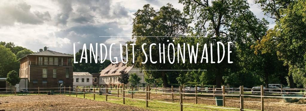 Gaestehaus Am Landgut Schonwalde-Glien Extérieur photo
